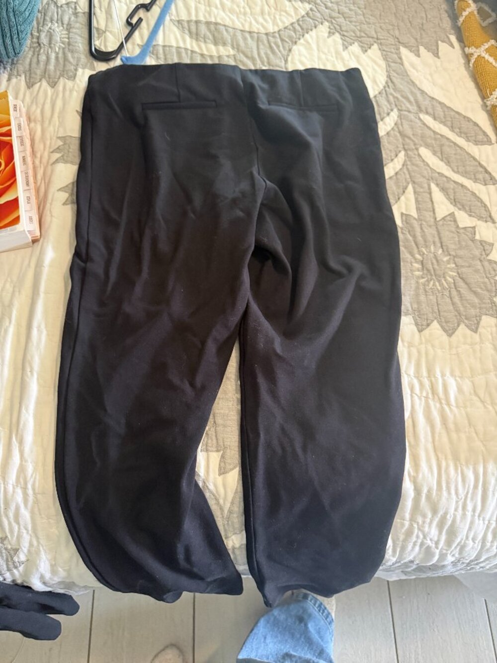 Adriana Papell Black Skinny pant